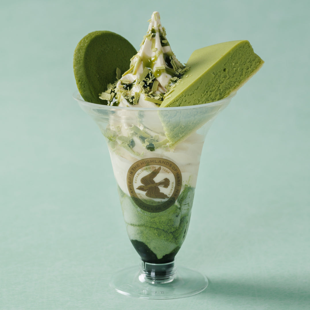 季節限定】カフェ店舗限定メニュー『季節の御用邸パフェ 抹茶』が登場