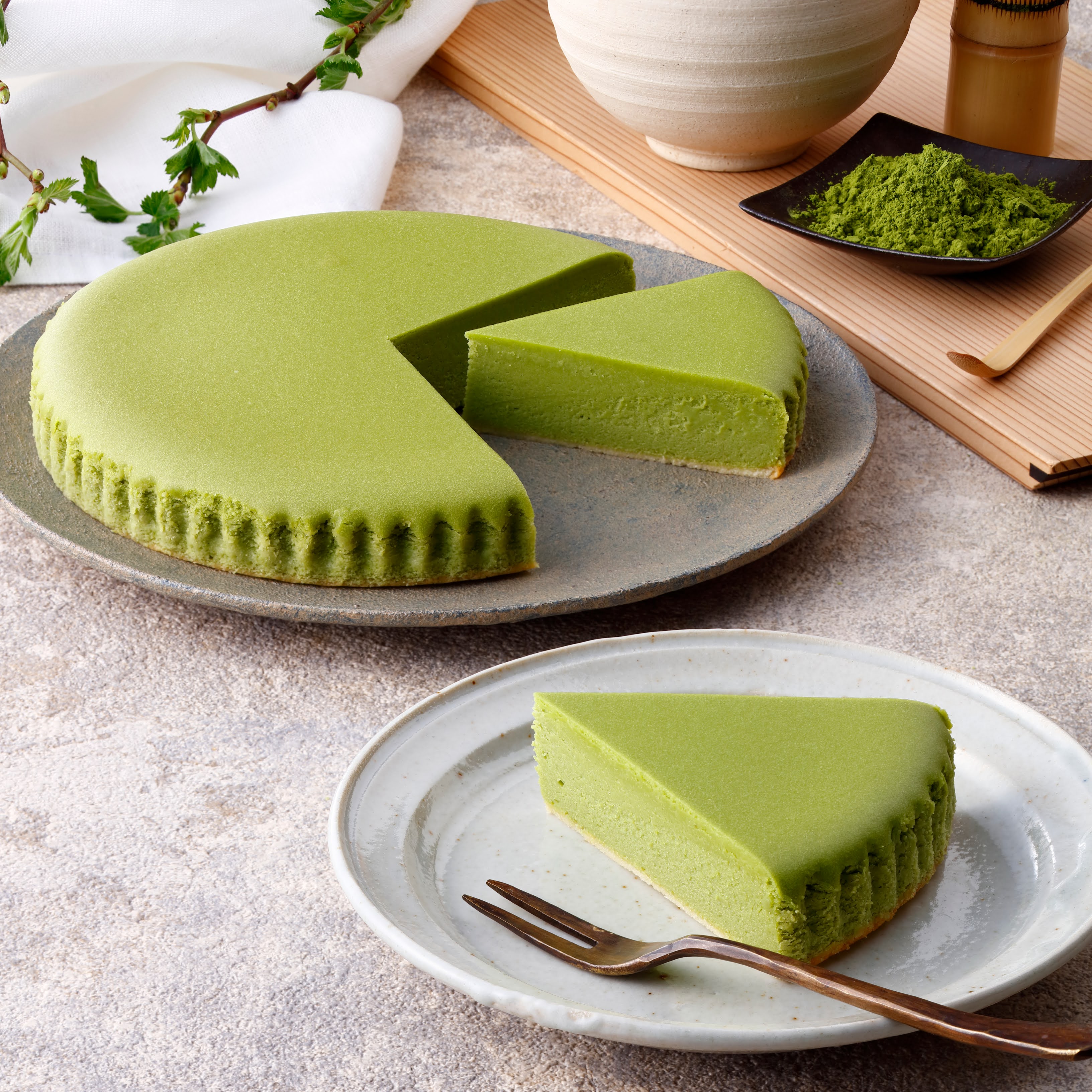 季節限定】『御用邸抹茶チーズケーキ』『御用邸抹茶チーズクッキー