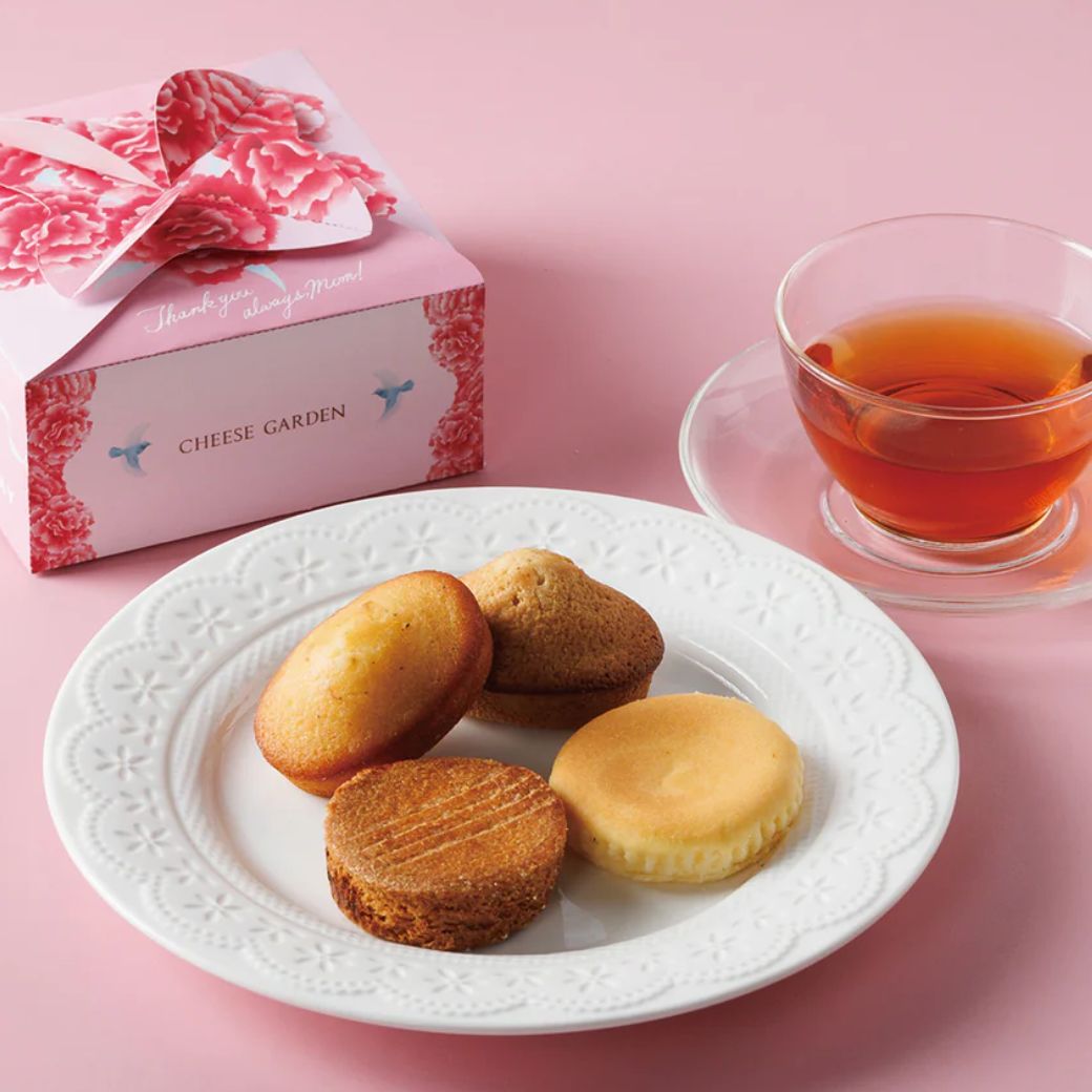 母の日・数量限定】母の日焼菓子ボックス – チーズガーデン