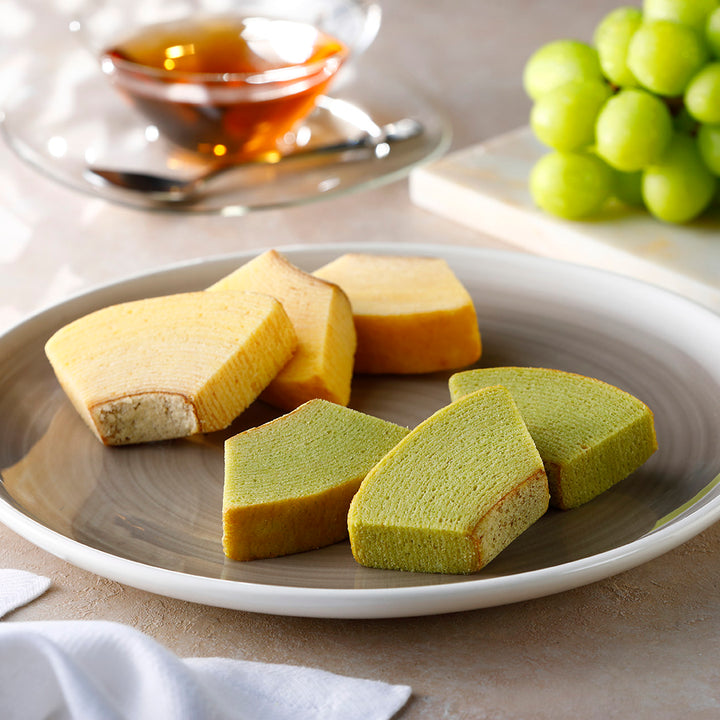 【季節限定】チーズバウムアソート(プレーン&シャインマスカット・6個入)