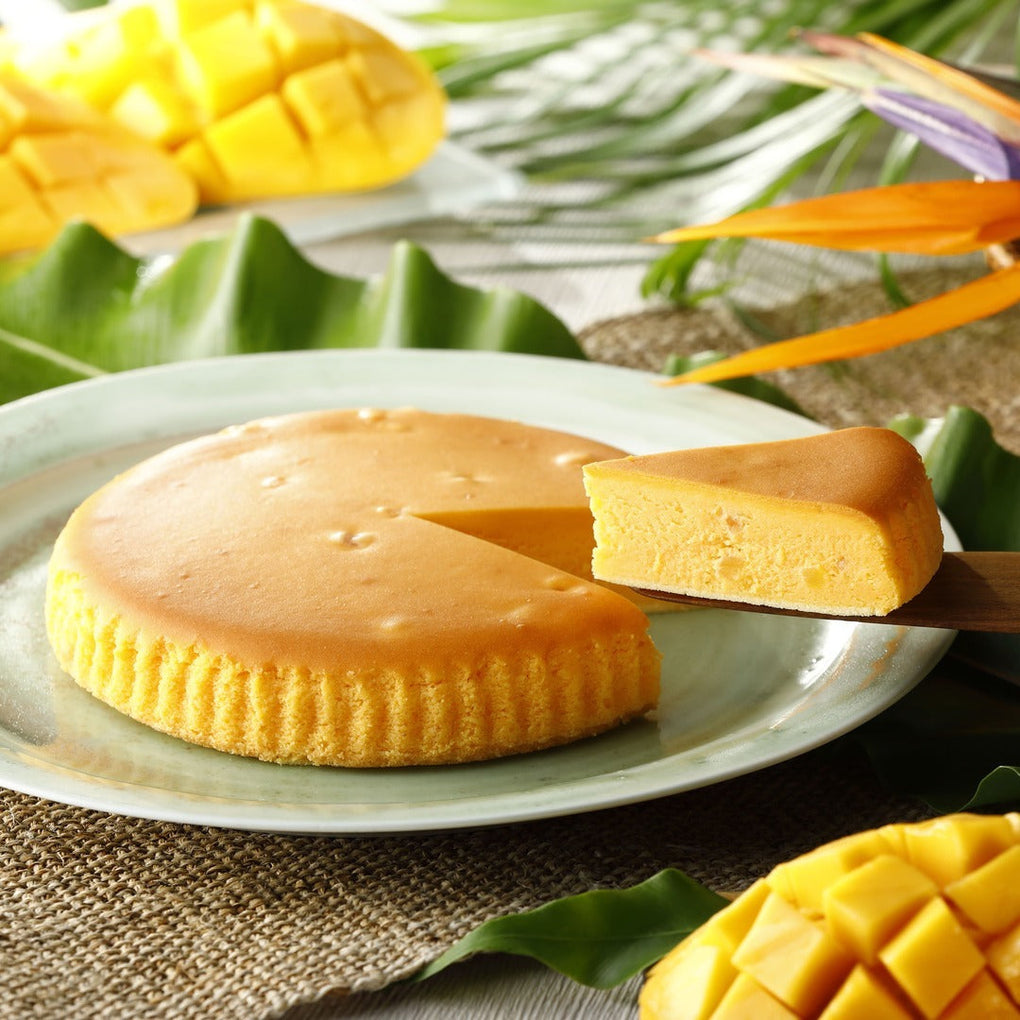 【季節限定】南国フルーツを楽しむトロピカルな夏チーズケーキ『御用邸マンゴーチーズケーキ』販売決定！
