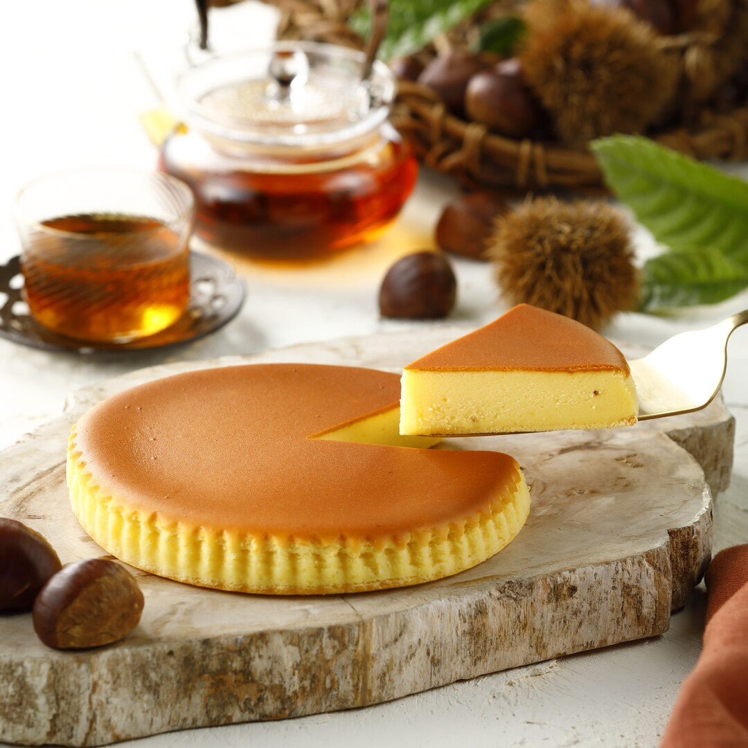 【季節限定】実り豊かな秋チーズケーキ『御用邸和栗チーズケーキ』販売決定！