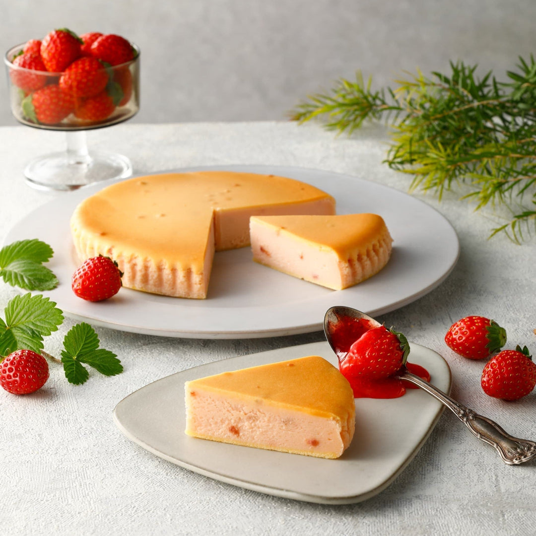 【季節限定】栃木県産「とちあいか」などの甘酸っぱい苺の爽やかな味わいとチーズのコクが織りなす美味しさ『御用邸ストロベリーチーズケーキ』販売決定！