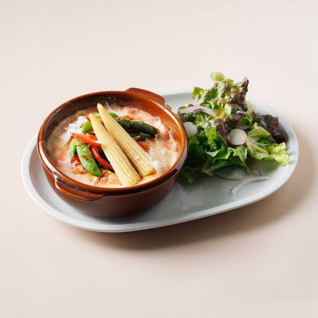 【季節・店舗限定商品】『季節野菜と明太チーズドリア』本日（3/18）より販売開始！