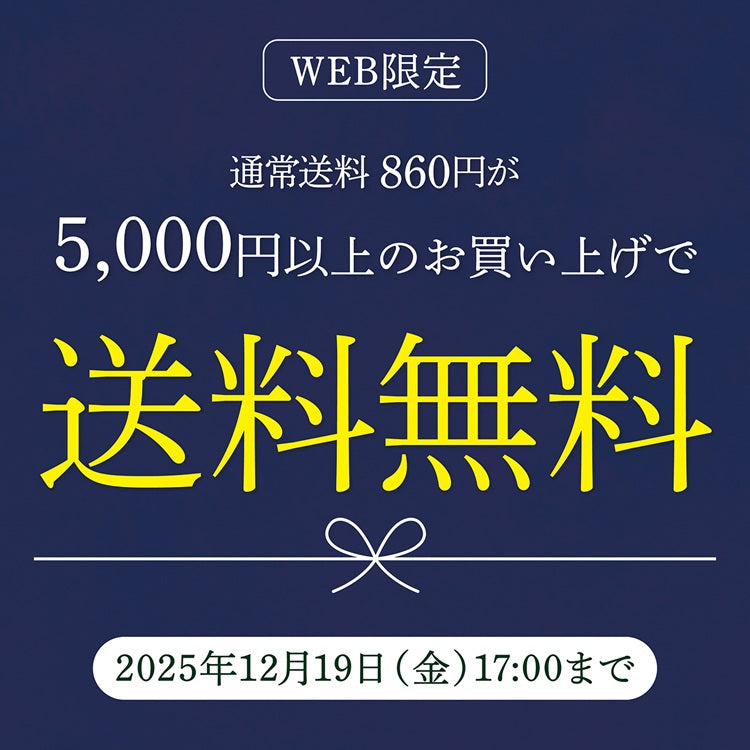【オンラインショップ】冬の送料無料キャンペーン開催！（２０２５）