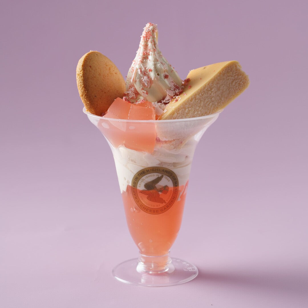 カフェ店舗限定メニュー『季節の御用邸パフェ さくら』が登場します♪