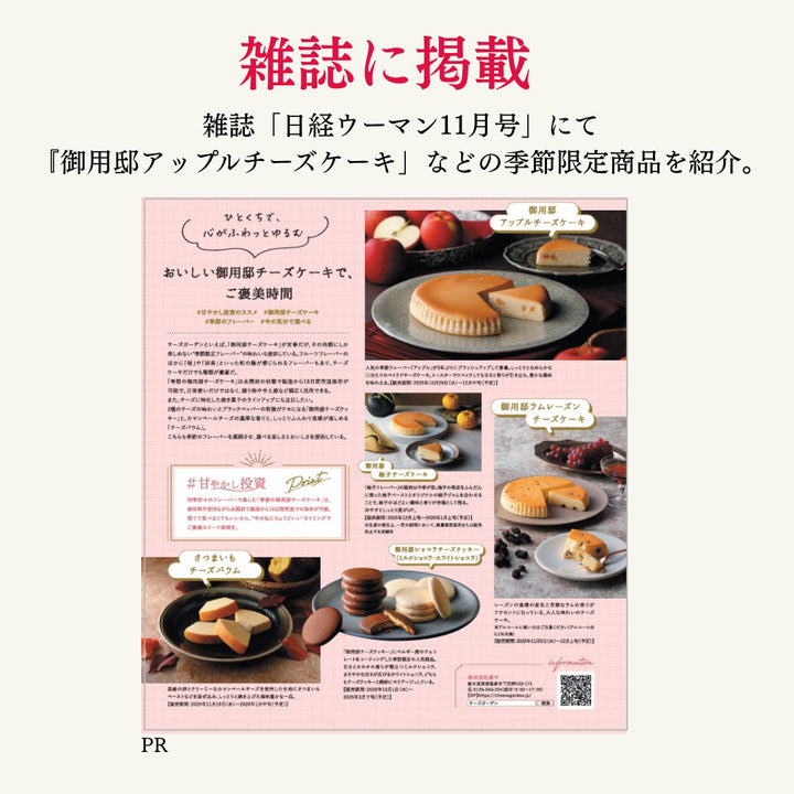 【季節限定】御用邸ショコラチーズクッキー（18枚入）