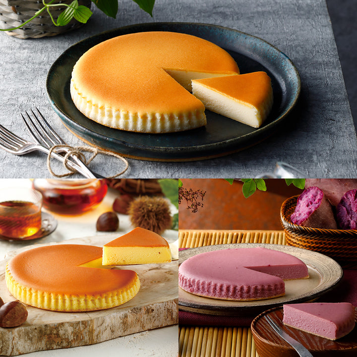 【季節限定】チーズケーキ3種セット