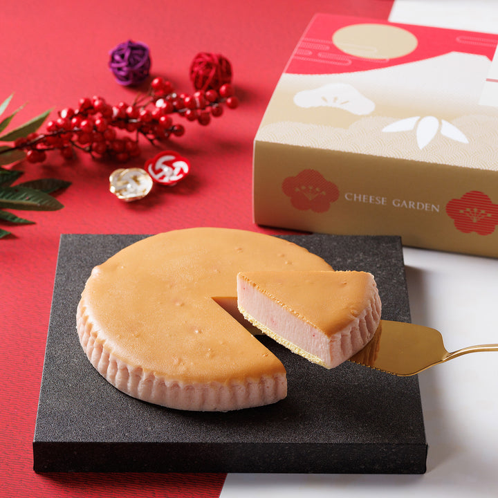 【お年賀帯包装】御用邸ストロベリーチーズケーキ（年末年始お届け）