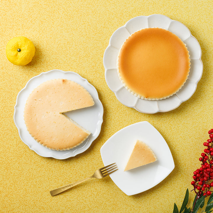 【季節限定】御用邸チーズケーキと柚子チーズケーキの食べ比べセット