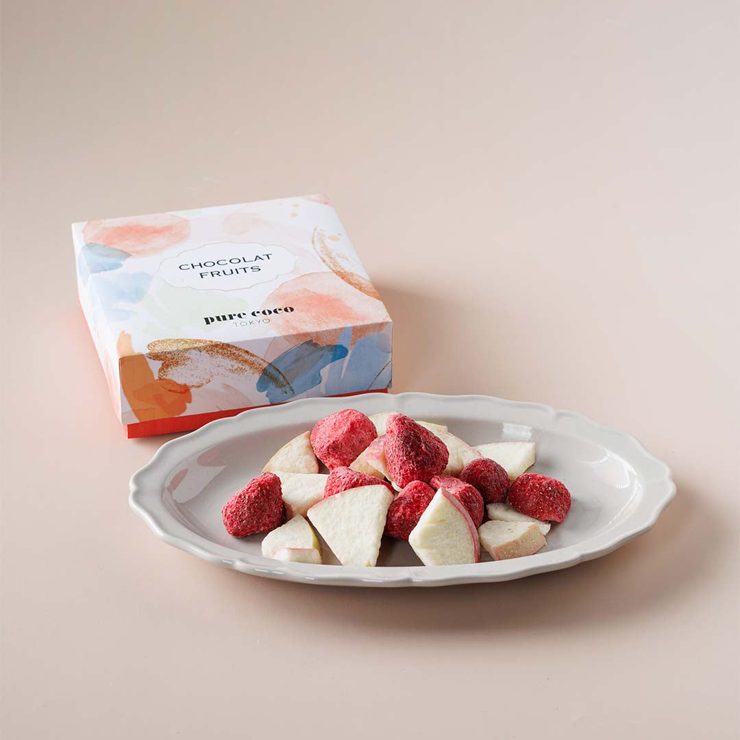 【特別販売】pure coco TOKYO／ショコラフルーツ（いちご・りんご）