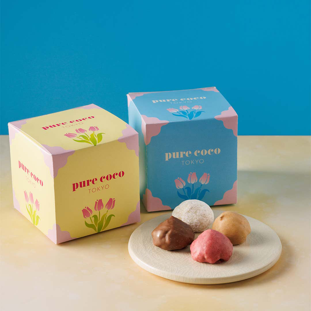 【季節限定】ピュアココ ホワイトデーキューブ（4個入）