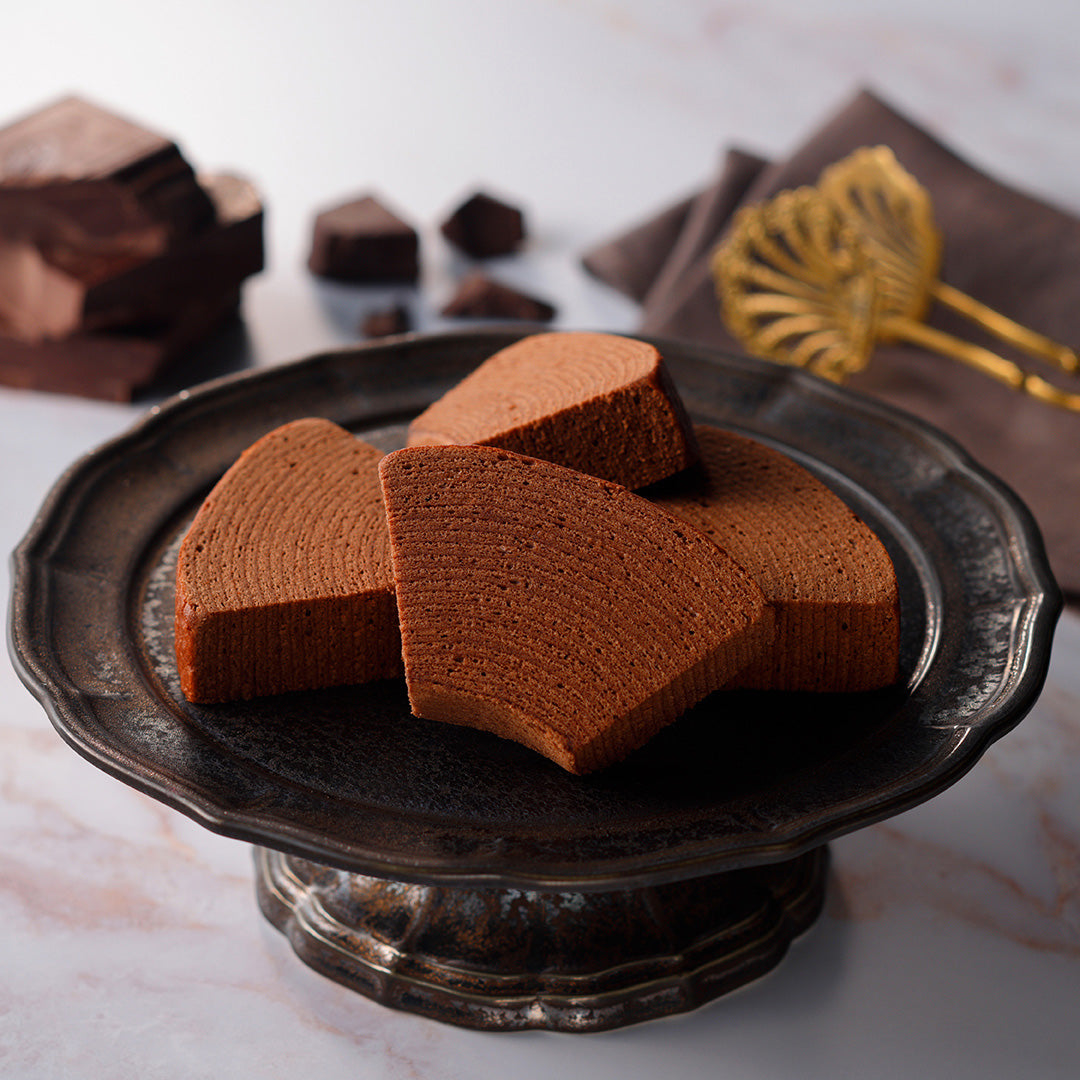 【季節限定】ショコラチーズバウム（カット・4個入）