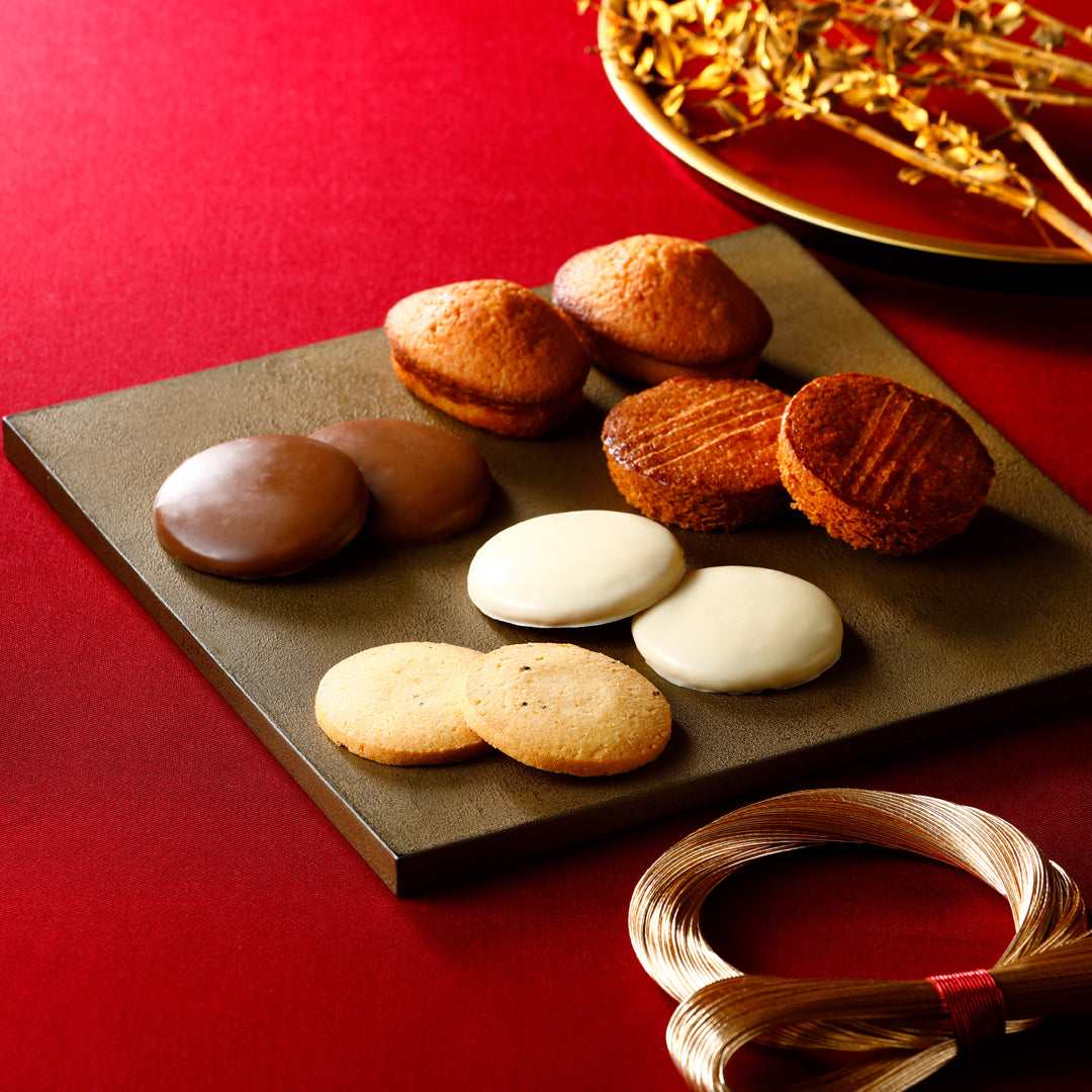 【迎春限定スリーブ】焼菓子5種詰め合わせ (5種×2個入)（年末年始お届け）