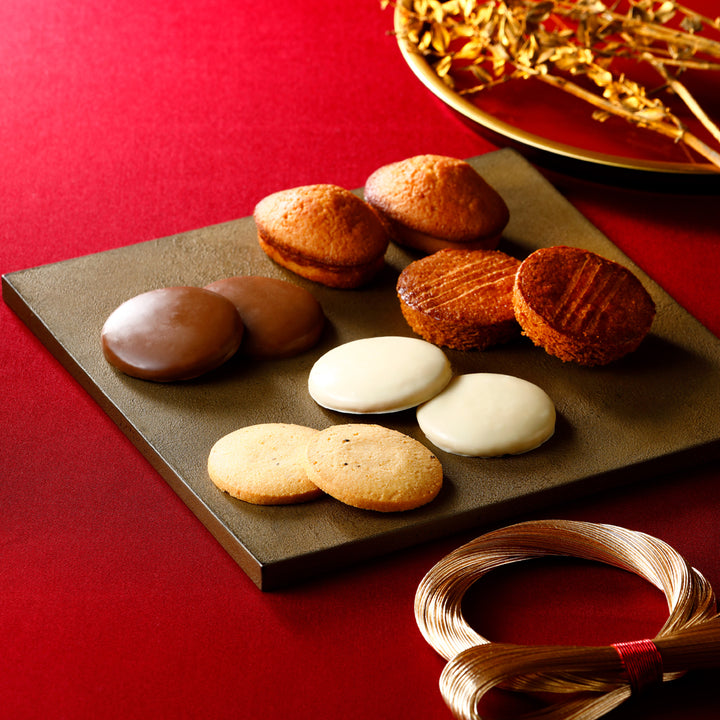 【迎春限定スリーブ】焼菓子5種詰め合わせ (5種×2個入)（年末年始お届け）