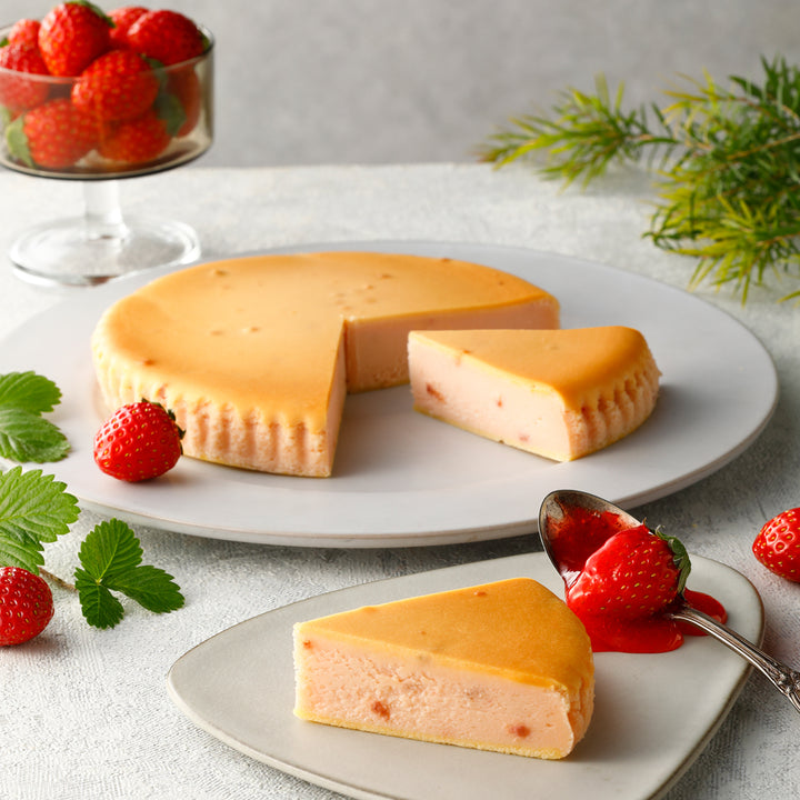 【お年賀帯包装】御用邸ストロベリーチーズケーキ（年末年始お届け）