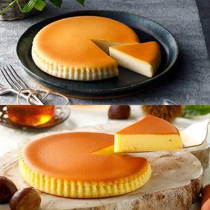 【季節限定】御用邸チーズケーキと栗の食べ比べセット
